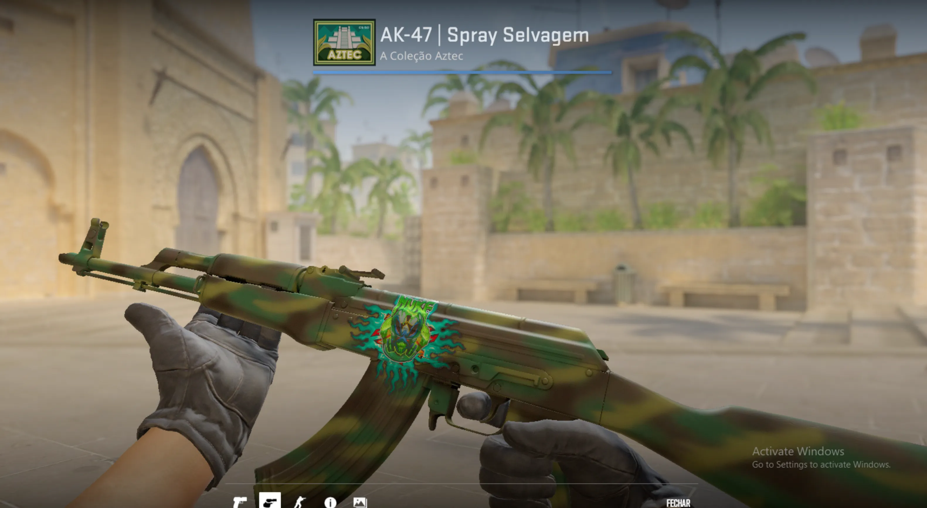 AK-47 Jungle Spray cs2